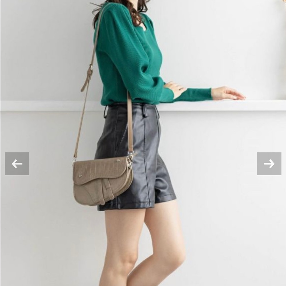 Saddle shoulder bag / handbag